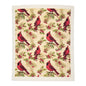 Red Cardinal Christmas Swedish Dishcloths - Christmas Gifts