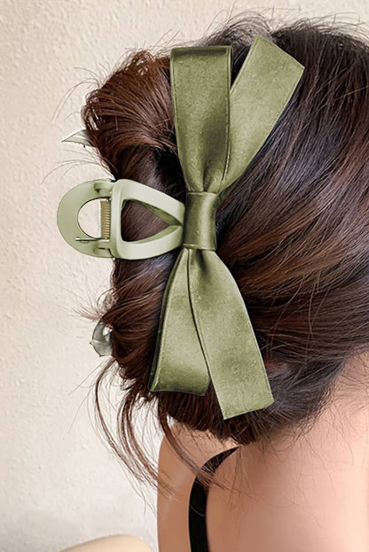 1 the Woman - Bow Decor Large Hair Claw Clip
