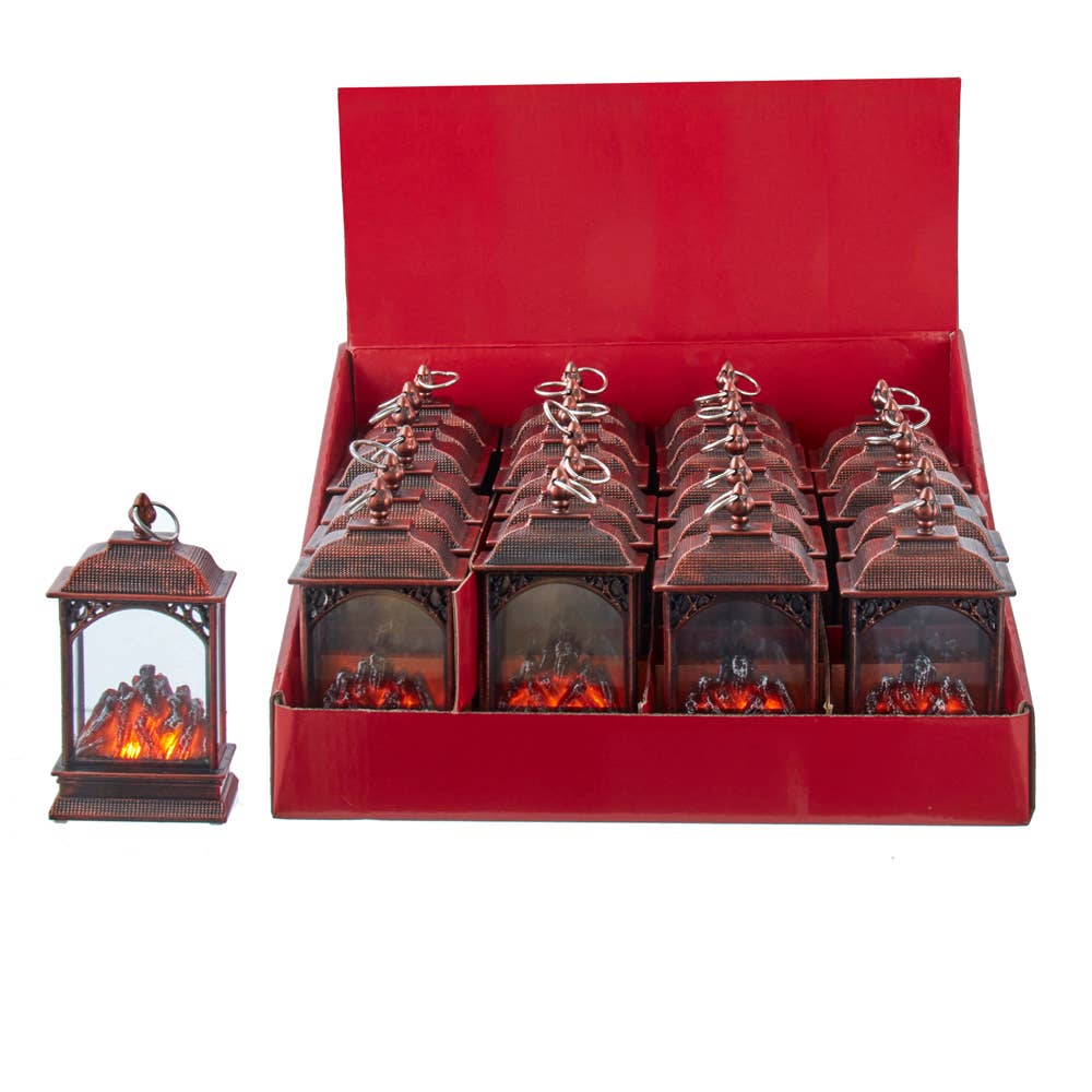 5.3"B/O LITE UP LED FIREPLC LANTERN