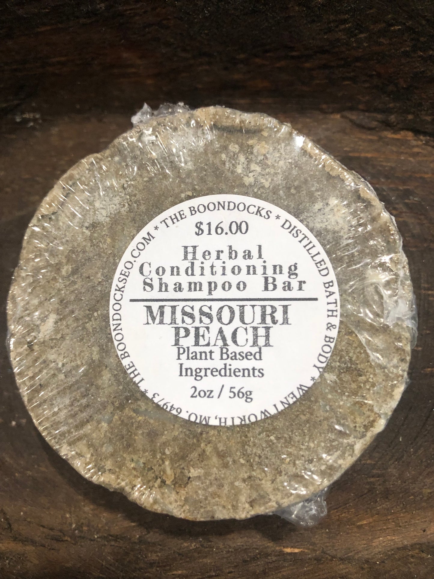 Missouri Peach Conditioning Shampoo Bar