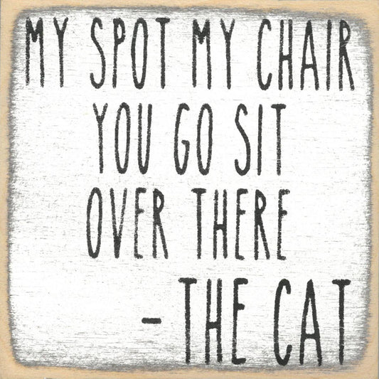 4X4-164 My Chair Cat