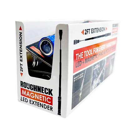 Roughneck Magnetic LED Extender 2 ft Multi Tool