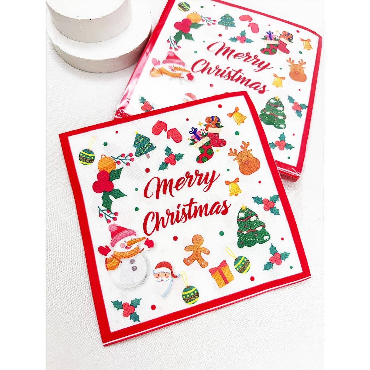 Cute Christmas Theme Napkins