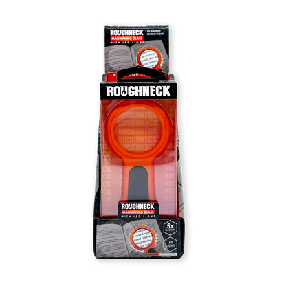 Roughneck Magnifying Glass with LED Light