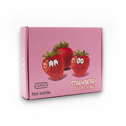 Regular Sized Strawberry Squishy 12ct