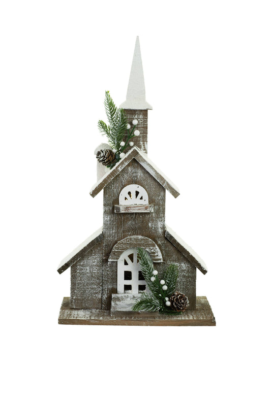 Gray/White LED Church Display