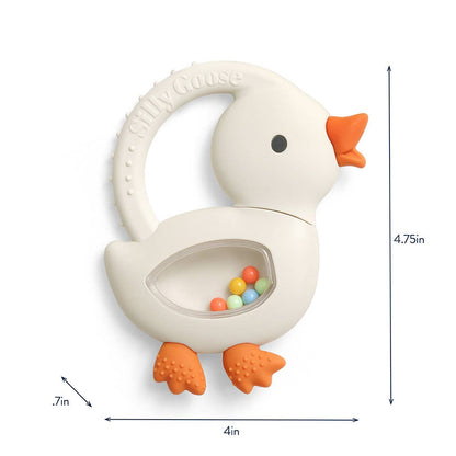 Bitzy Shake™ - Silicone Teether with Rattle