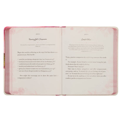 One-Minute Devotions Daily Habits of the Heart Faux Leather