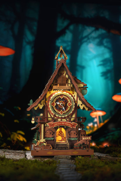 Cukoo Clock DIY Wooden Puzzle