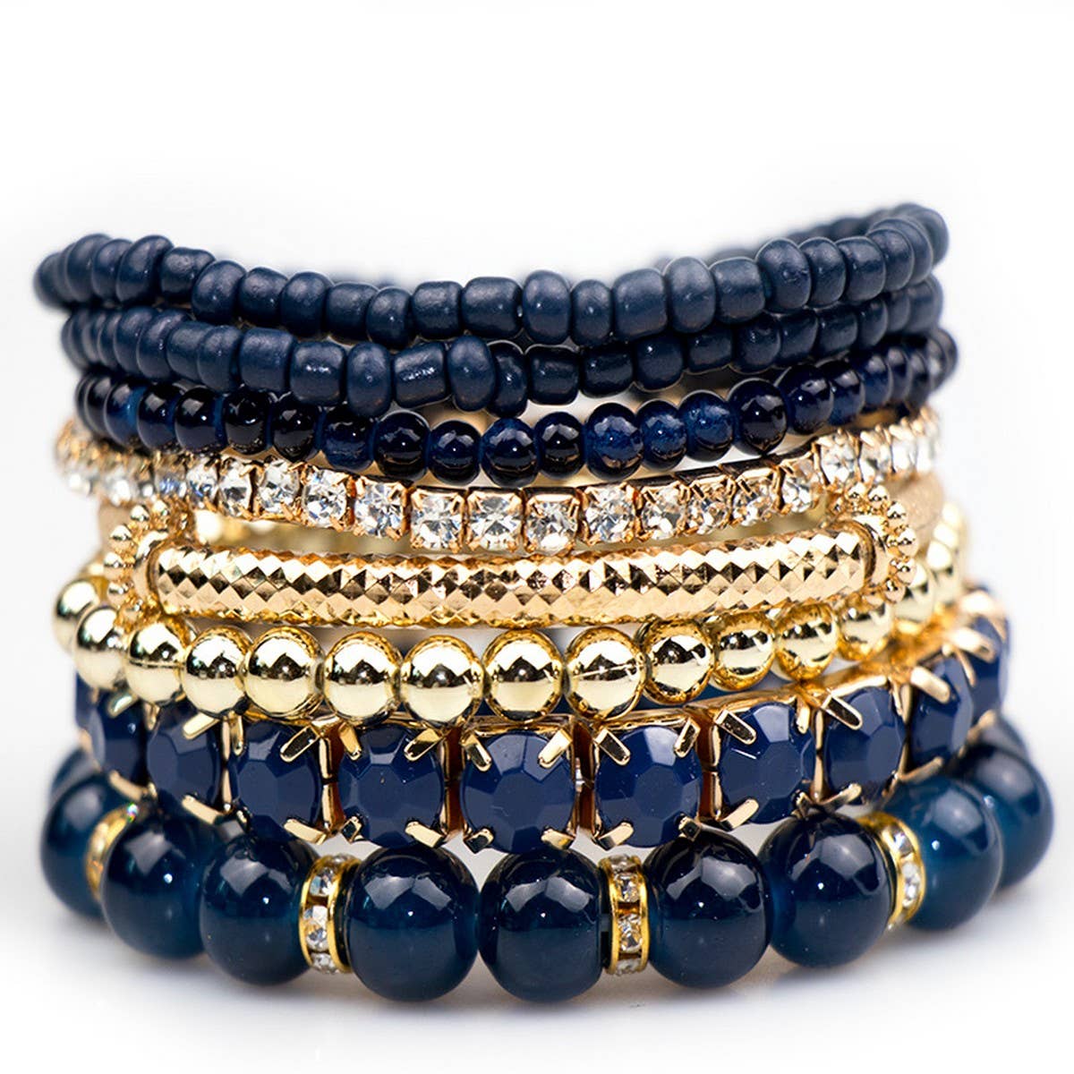 BOHEMIAN CREATIVE GLASS BEAD BRACELET