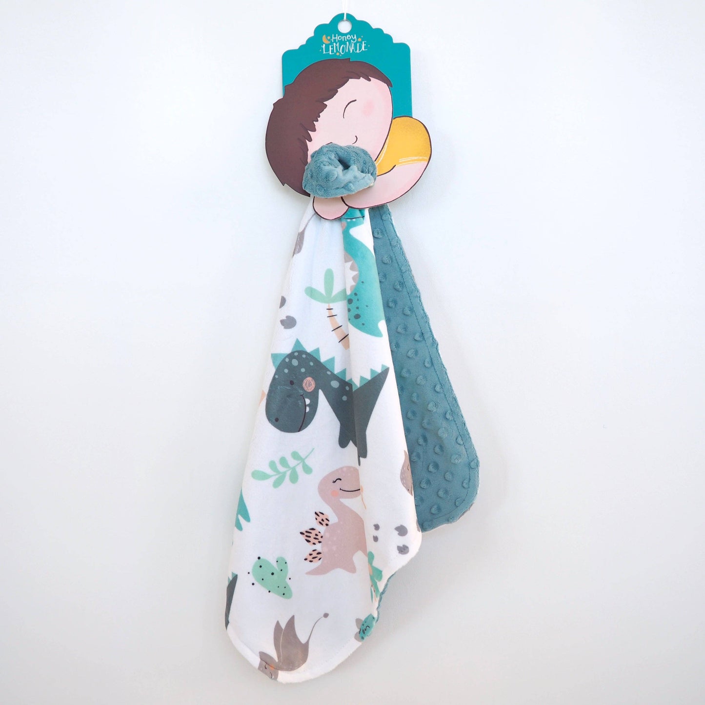 Mini Minky - Blue Dino