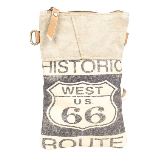 West Us 99 Passport Canvas Bag With Adjustable Strap