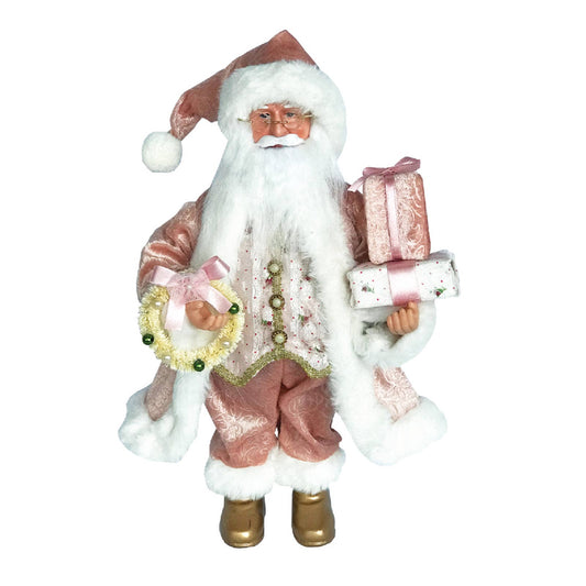 15" Mauve Victorian Claus