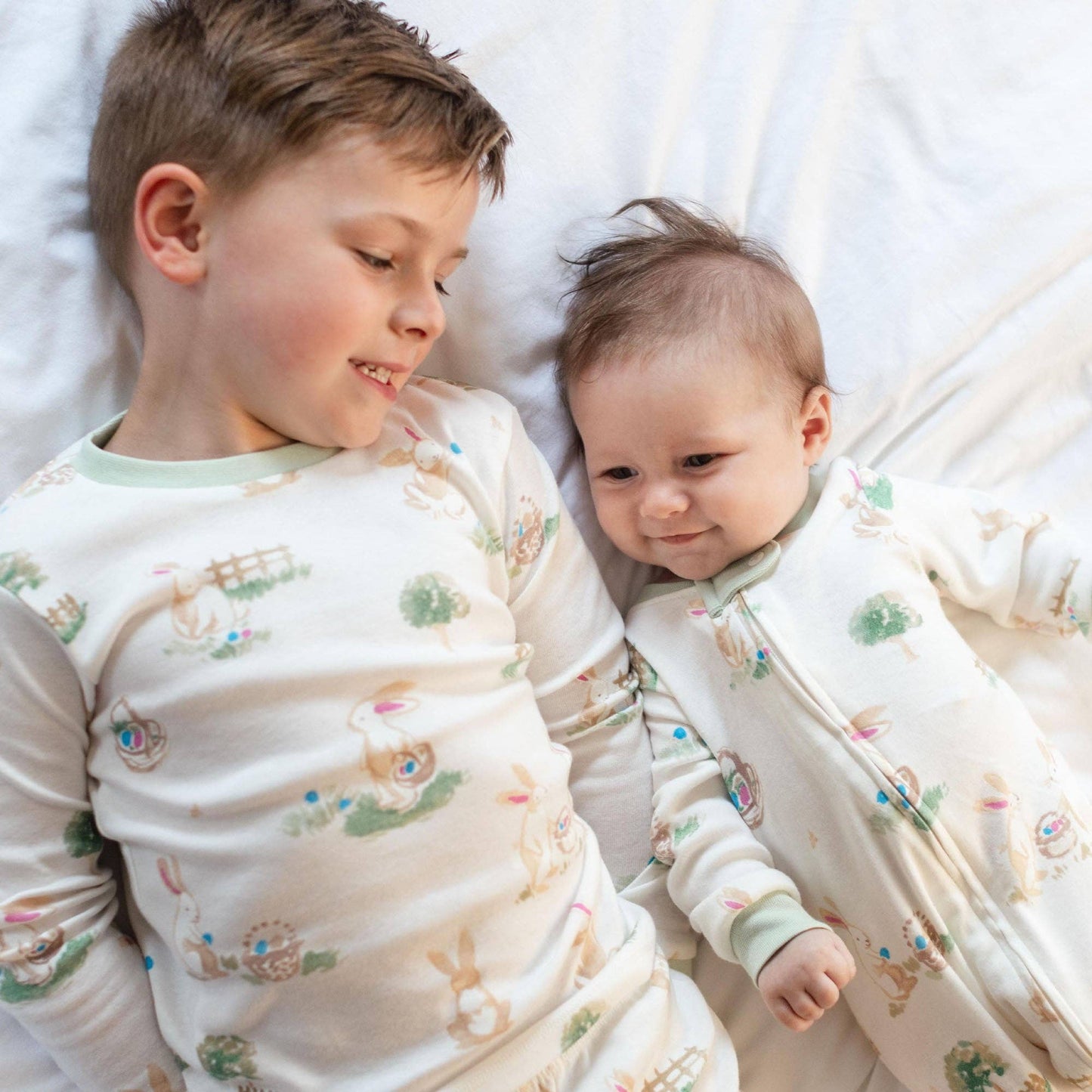 Bunny Egg Hunt Organic Cotton Sleep & Play