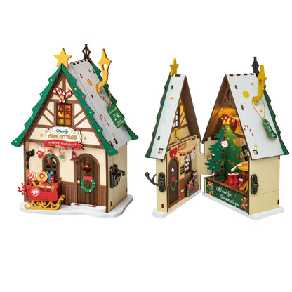 Twinkling Christmas House