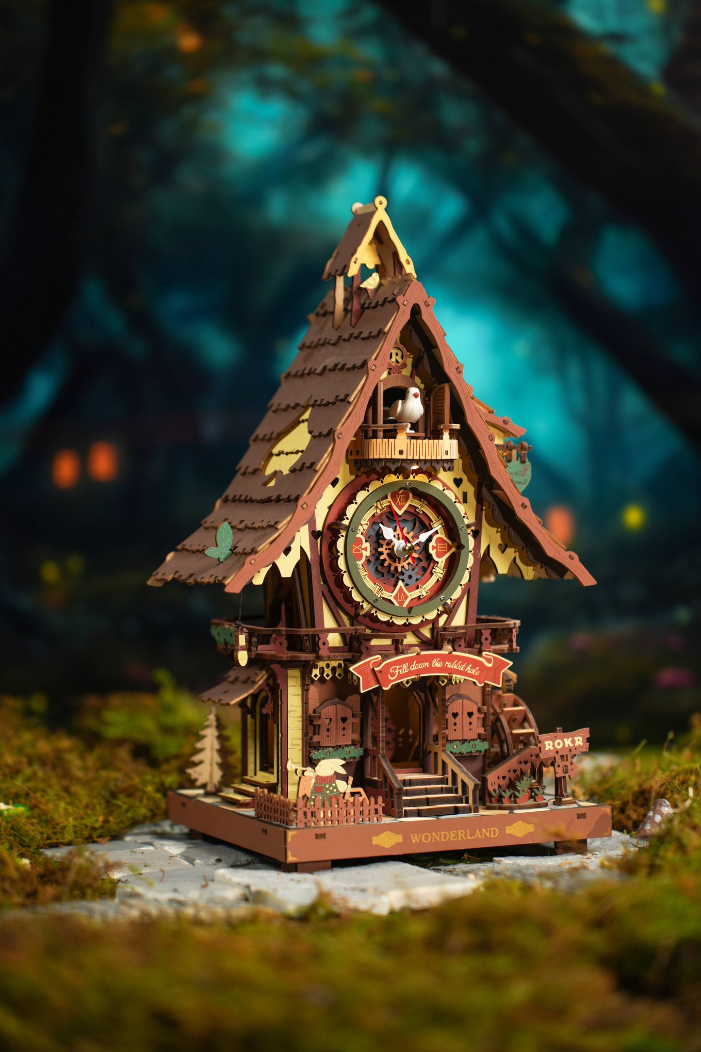 Cukoo Clock DIY Wooden Puzzle