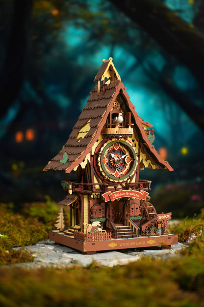 Cukoo Clock DIY Wooden Puzzle
