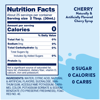 Cherry Flavor Infusion Syrup