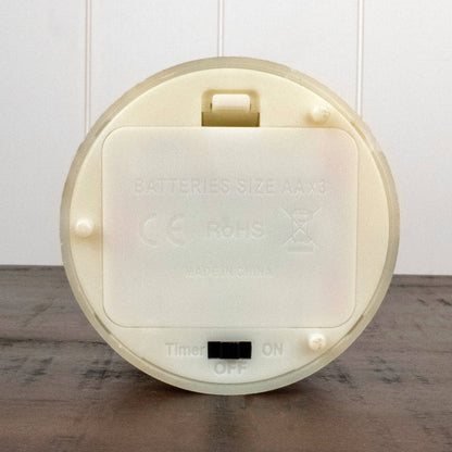 A Savior is Born Fiber Optic Candle