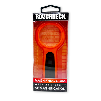 Roughneck Magnifying Glass with LED Light