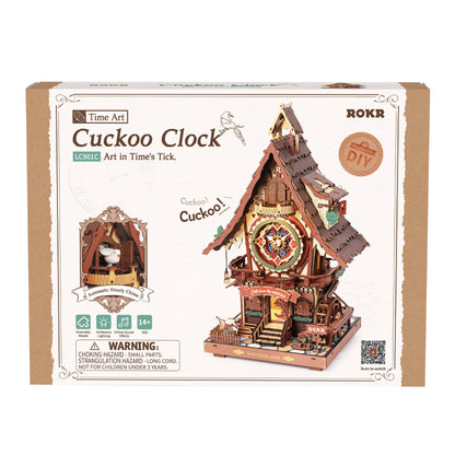 Cukoo Clock DIY Wooden Puzzle