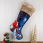 Snowman LED Stocking