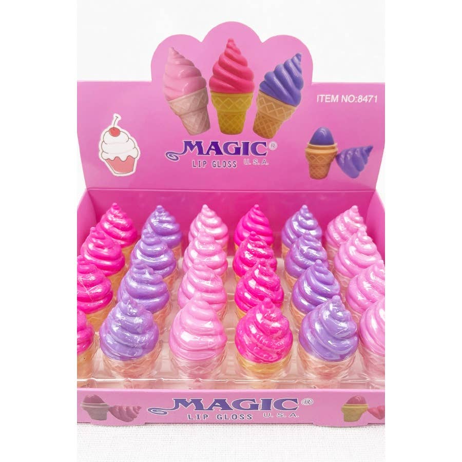 Small Ice Cream Cone Lip Balm