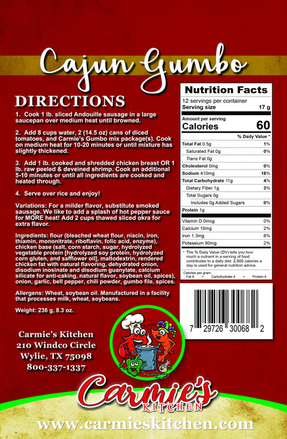 Cajun Gumbo Soup Mix