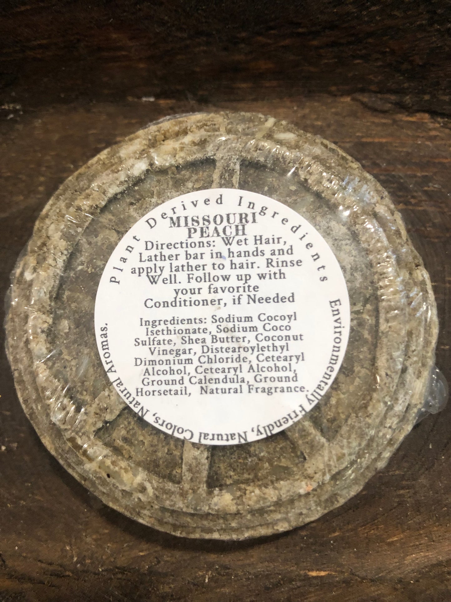 Missouri Peach Conditioning Shampoo Bar