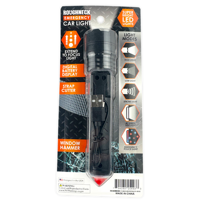 Roughneck Emergency Car LED Light Multi Tool