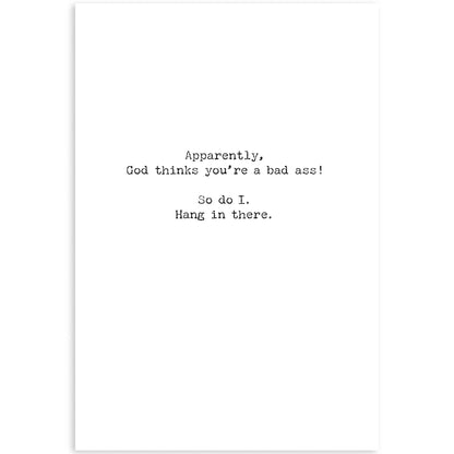Hang In There Greeting Card