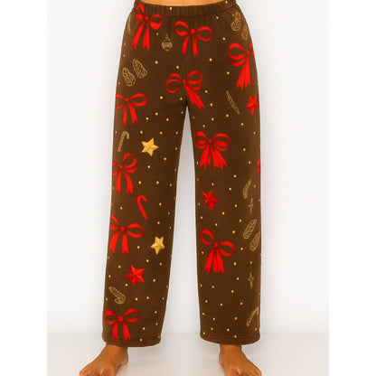 Womens One Size Cozy Pajama Pants