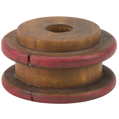 Flat Wooden Spool