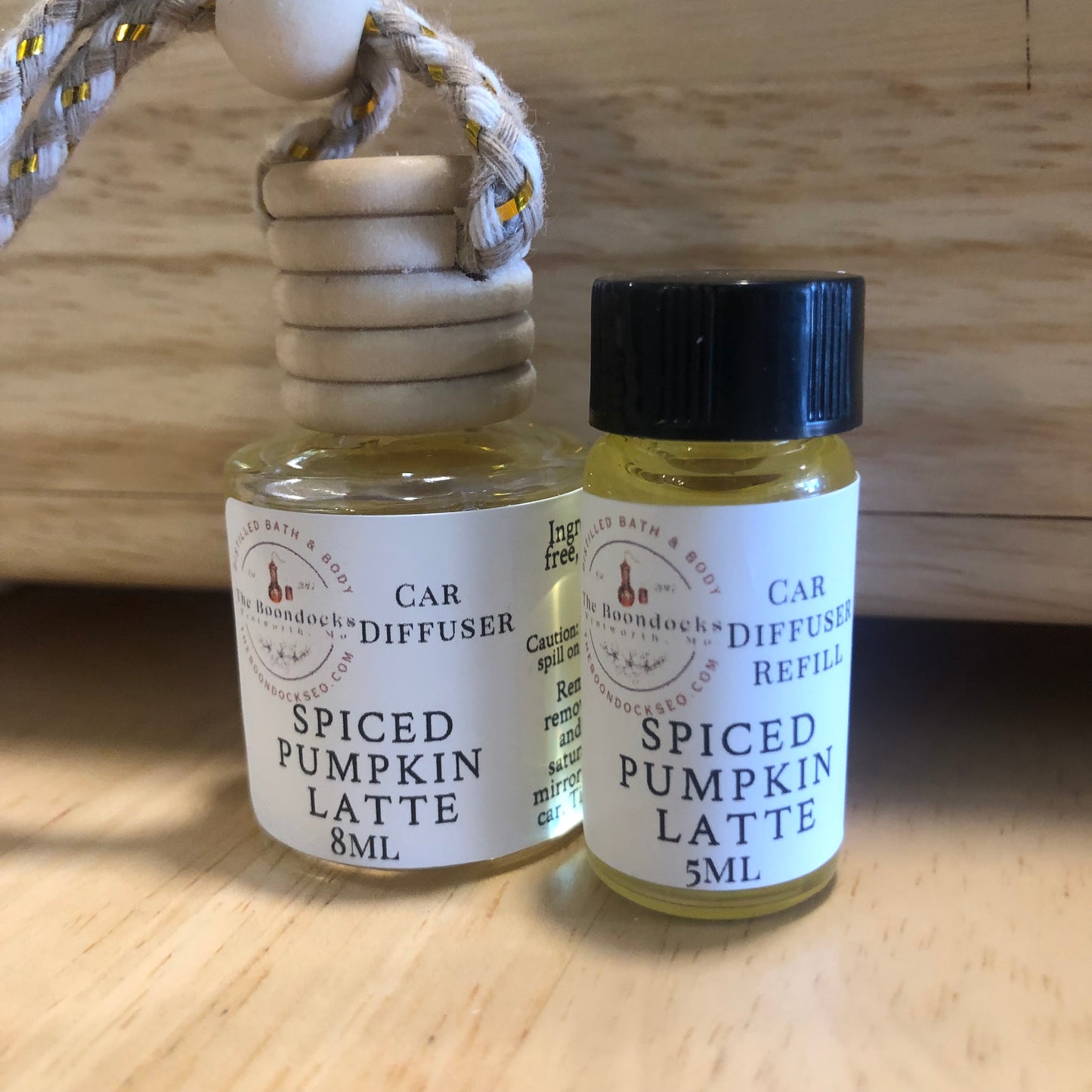 Spiced Pumpkin Latte Car Freshener