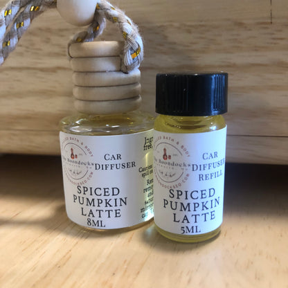 Spiced Pumpkin Latte Car Freshener