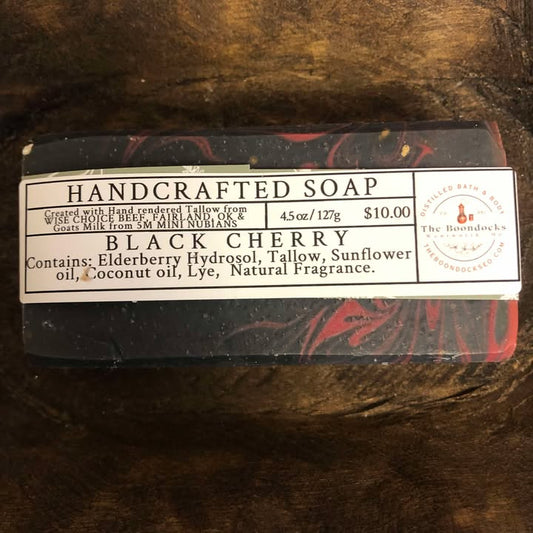 Black Cherry Tallow Soap