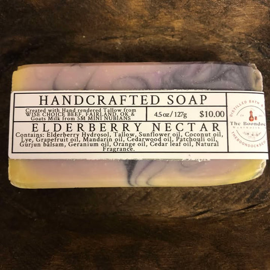 Elderberry Nectar Tallow Soap