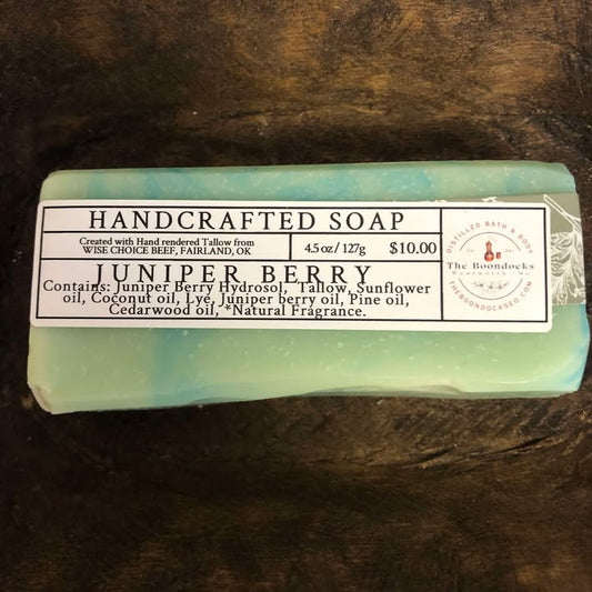 Juniper Berry Tallow Soap