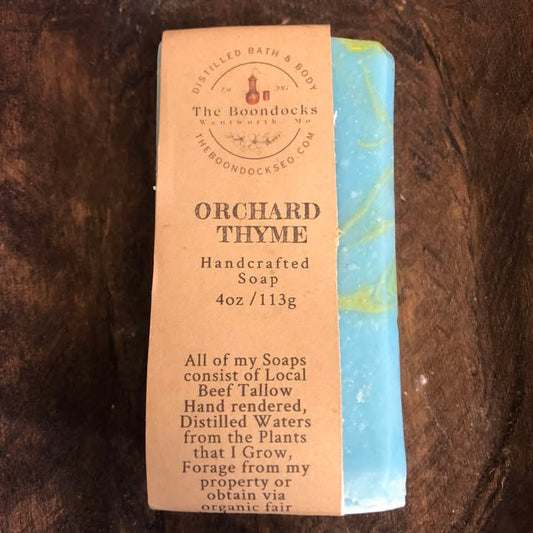 Orchard Thyme Tallow Soap