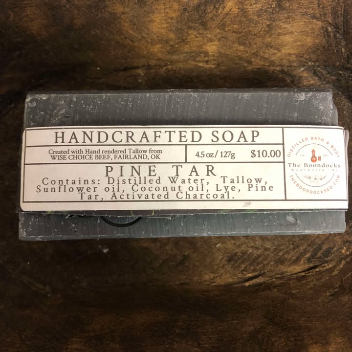 Pine Tar Tallow Soap