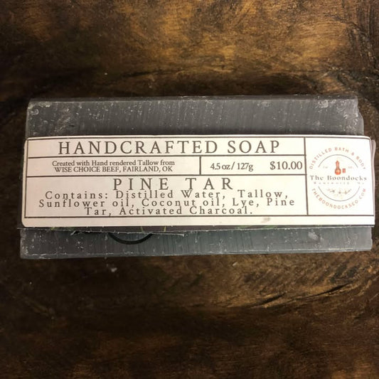 Pine Tar Tallow Soap