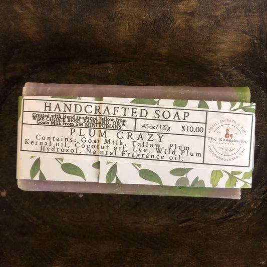 Plum Crazy Tallow Soap