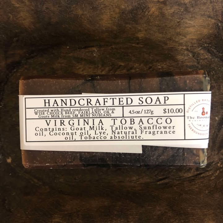 Virginia Tobacco Tallow Soap