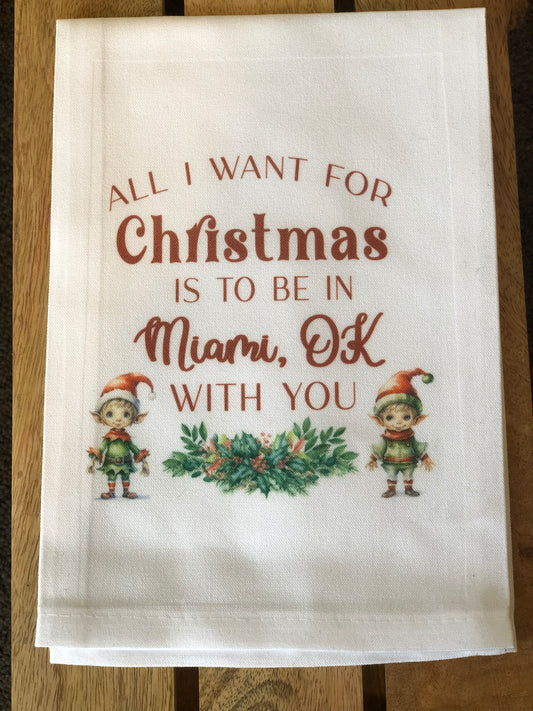 All I want for Christmas, Miami, Ok