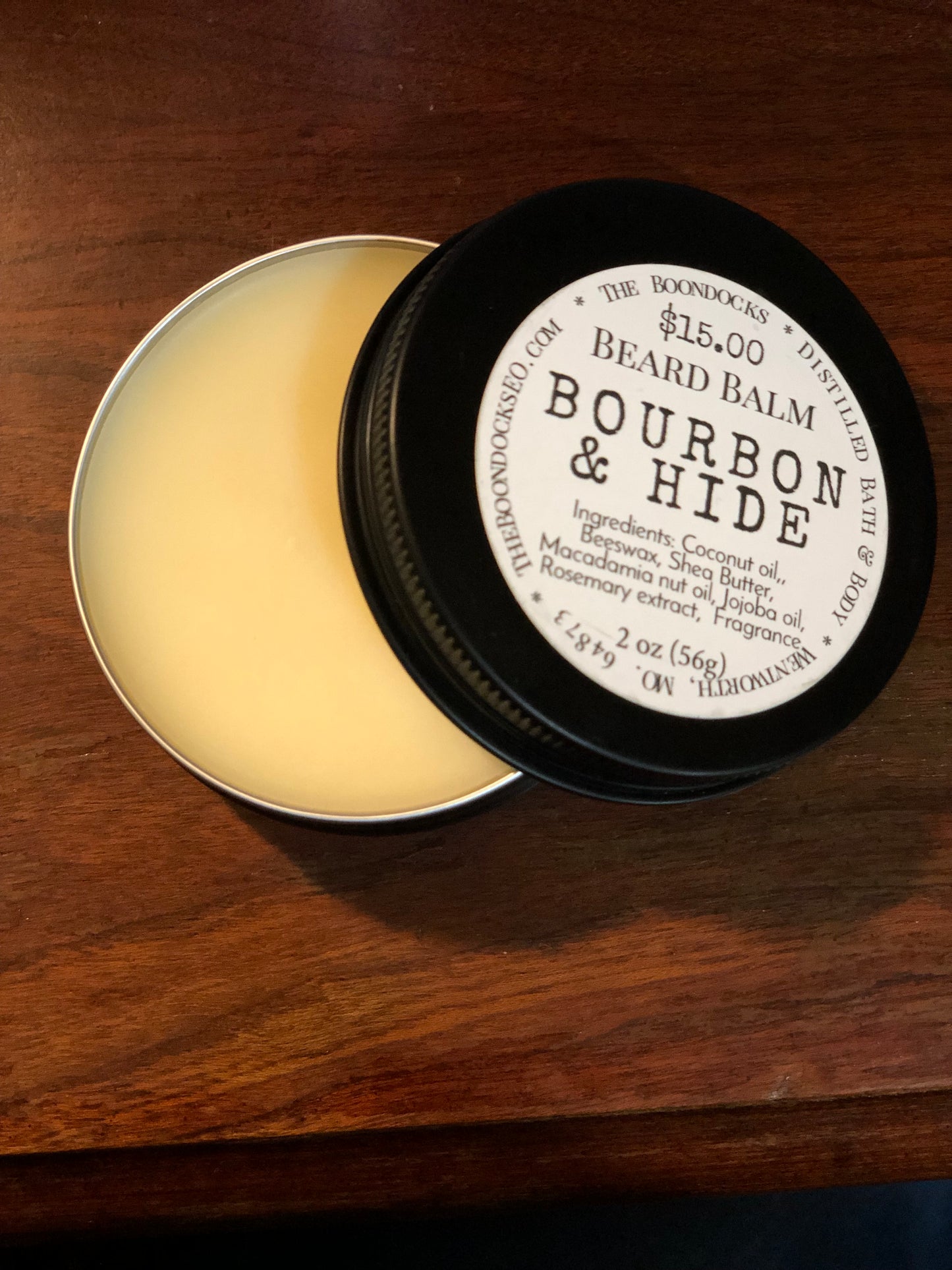 Bourbon & Hide Beard Balm
