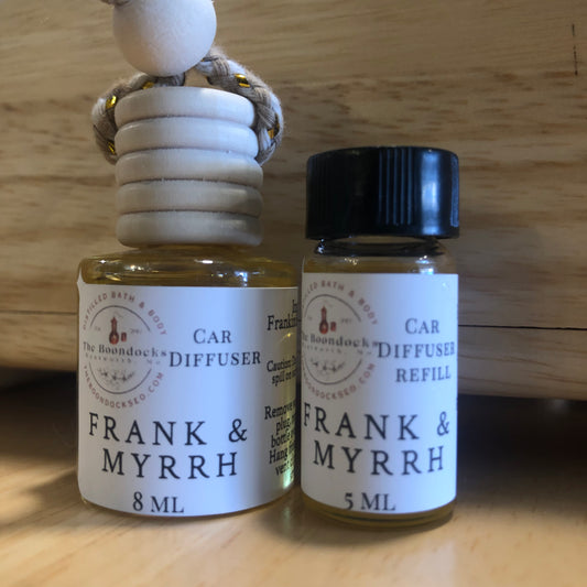 Frankincense & Myrrh Car Freshener