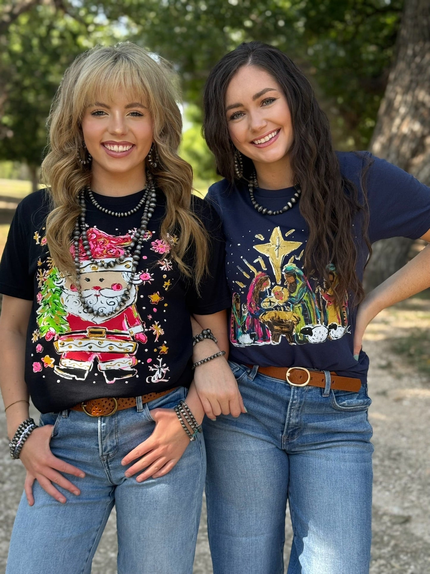 Callie Ann Stelter Nativity Scene Tee & Sweatshirt