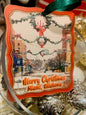 Downtown Miami Christmas Ornament