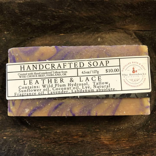 Leather & Lace Tallow Soap