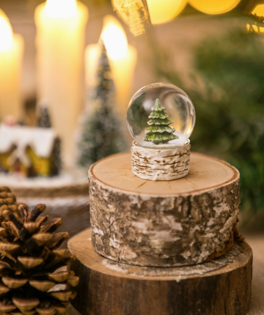 Pine Tree Water Globe